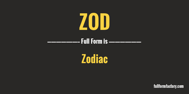 zod-full-form