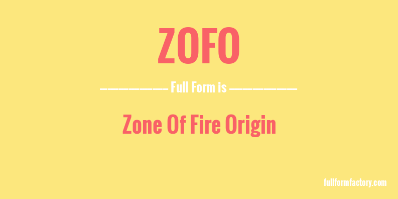 zofo-full-form