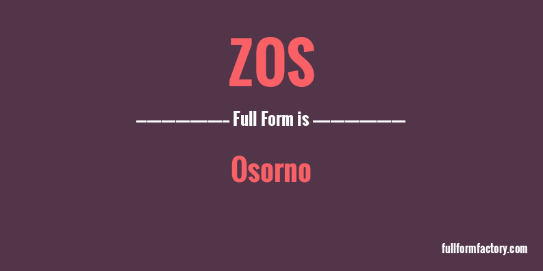 zos-full-form