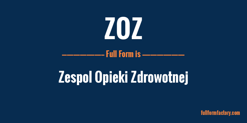 zoz-full-form