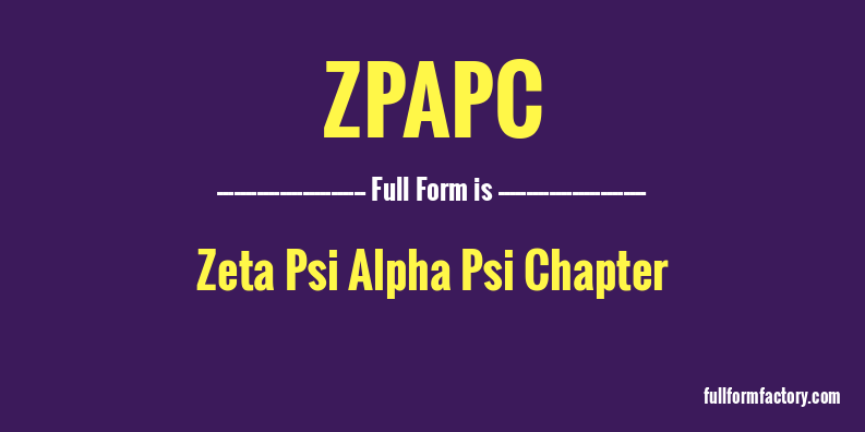 zpapc-full-form