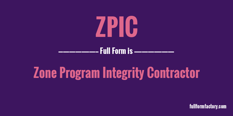 zpic-full-form