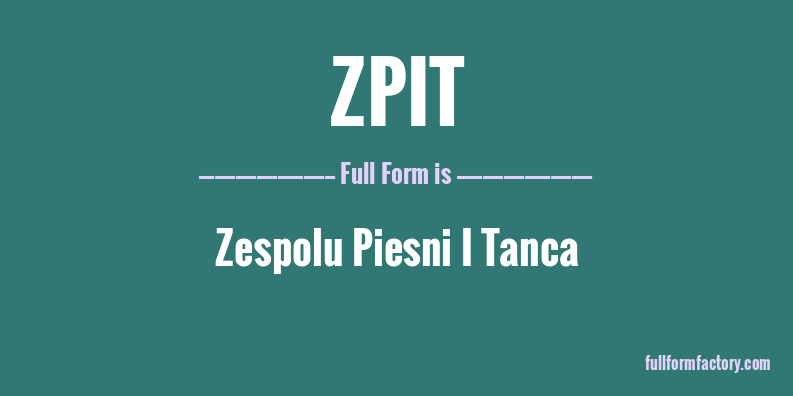 zpit-full-form