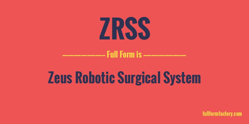 zrss-full-form
