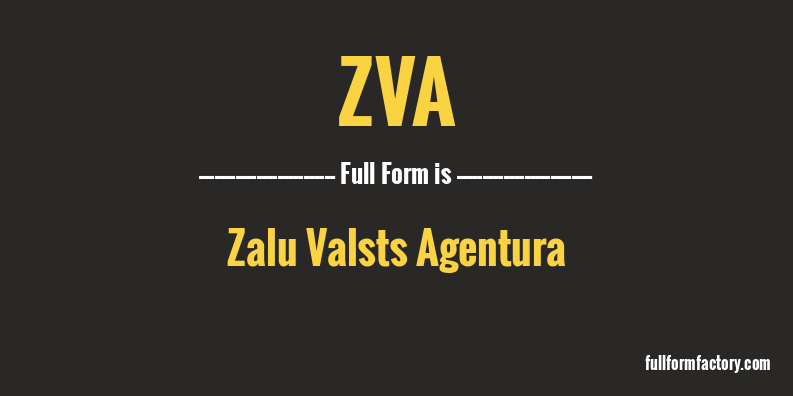 zva-full-form