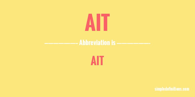 what-does-ait-mean-simpledefinitions