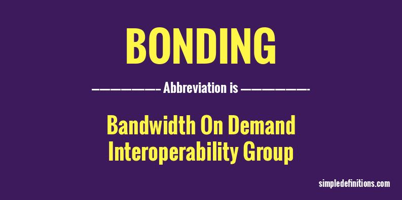 what-does-bonding-mean-simpledefinitions