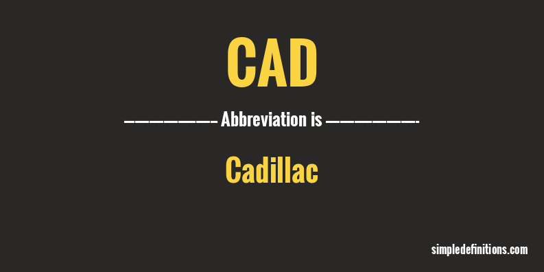 cad-abbreviation