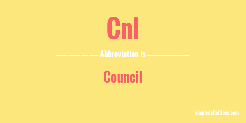 cnl-abbreviation