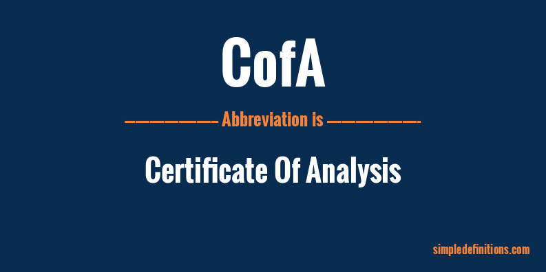 cofa-abbreviation