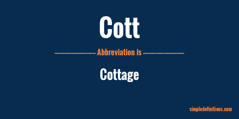 cott-abbreviation