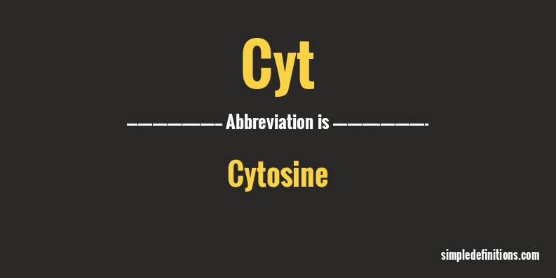 cyt-abbreviation