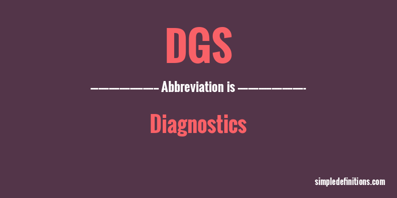 what-does-dgs-mean-simpledefinitions