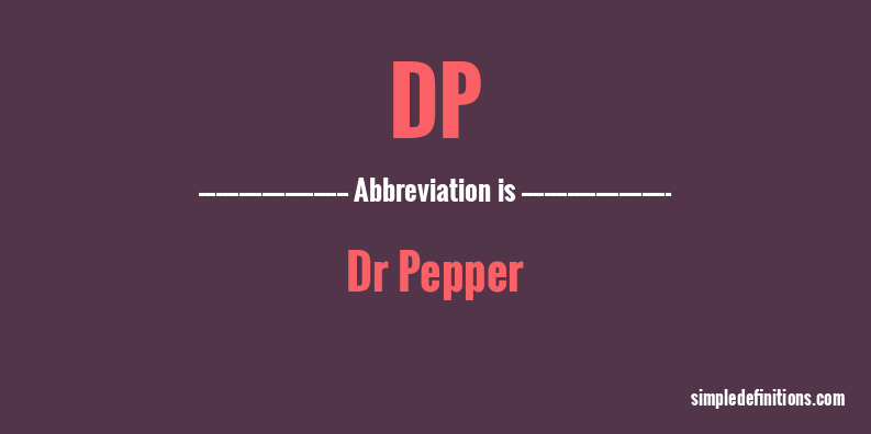 dp-abbreviation