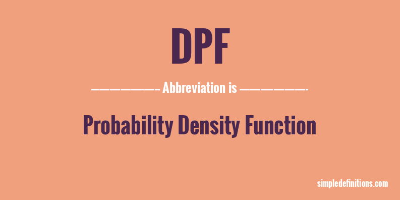 dpf-abbreviation