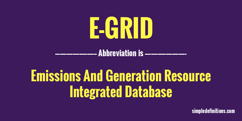 what-does-e-grid-mean-simpledefinitions