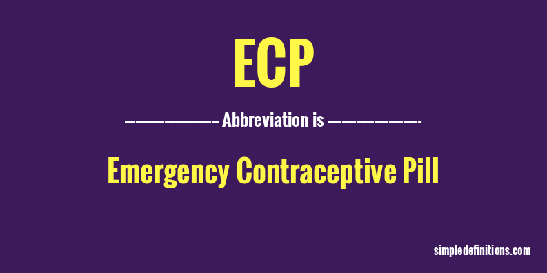 ecp-abbreviation