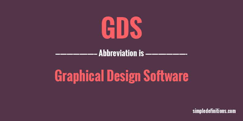 what-does-gds-mean-simpledefinitions