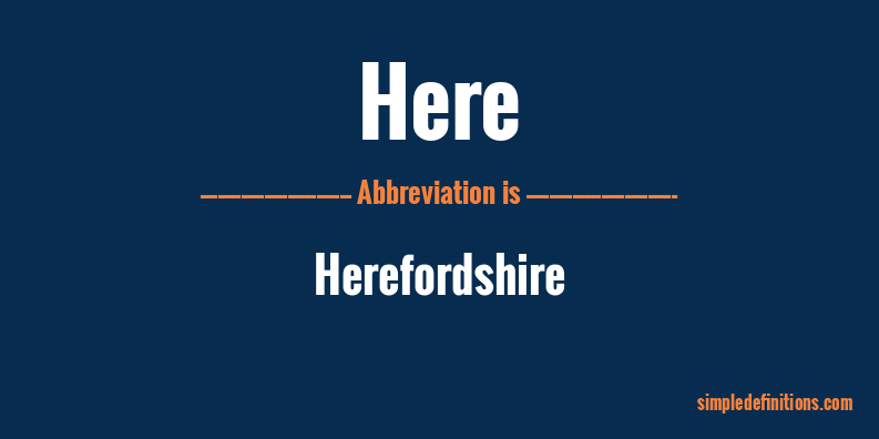 here-abbreviation