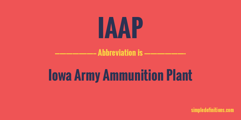 iaap-abbreviation