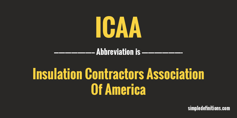 icaa-abbreviation