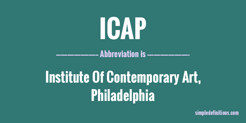icap-abbreviation