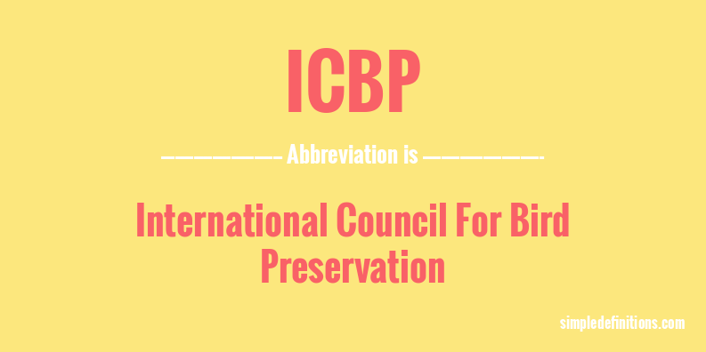 icbp-abbreviation