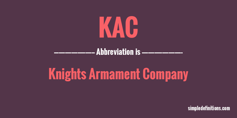 kac-abbreviation