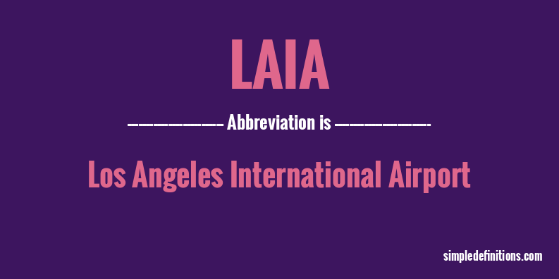 laia-abbreviation