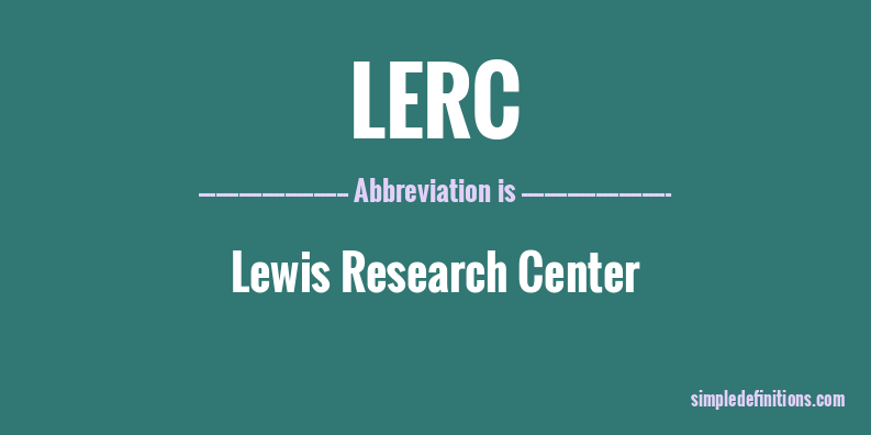 lerc-abbreviation
