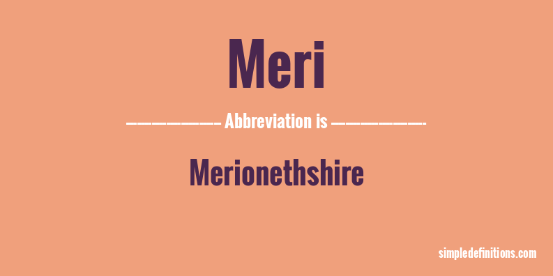 meri-abbreviation