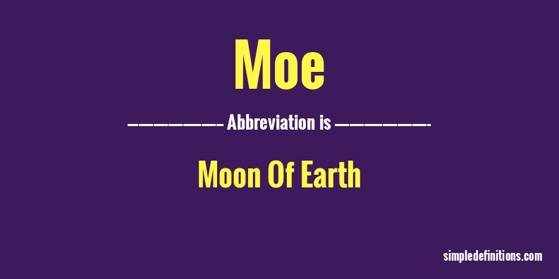 moe-abbreviation