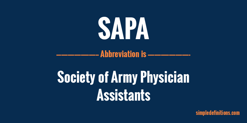 sapa-abbreviation