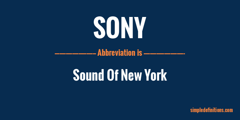 sony-abbreviation