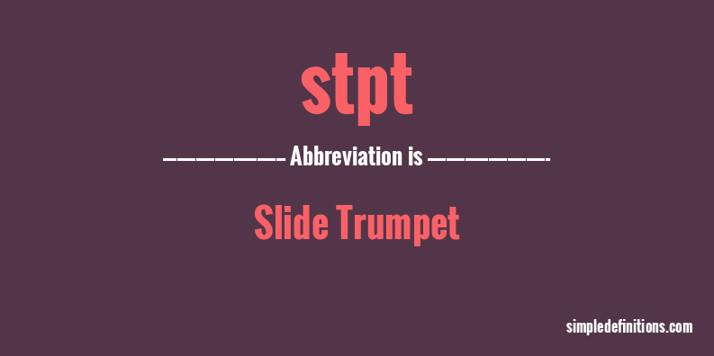 stpt-abbreviation