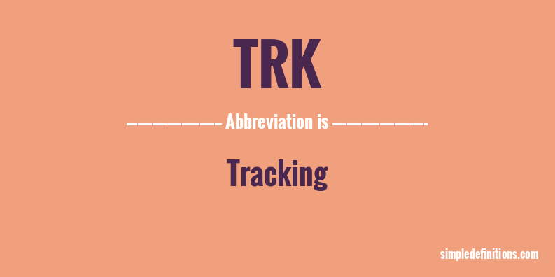 trk-abbreviation