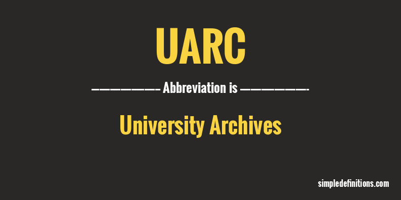 uarc-abbreviation