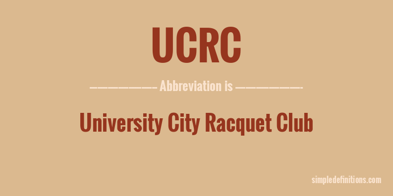 ucrc-abbreviation