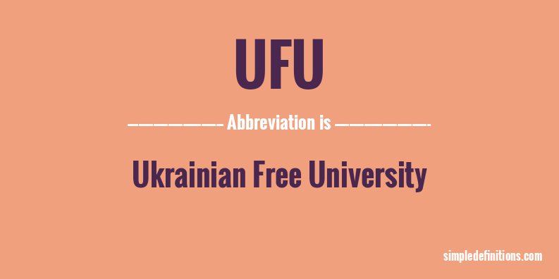 ufu-abbreviation