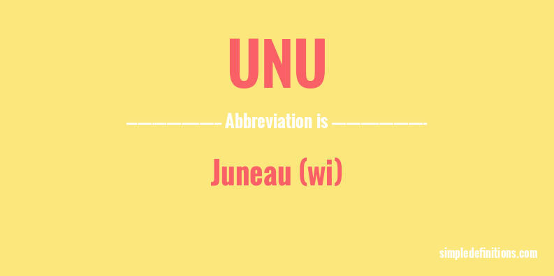 unu-abbreviation
