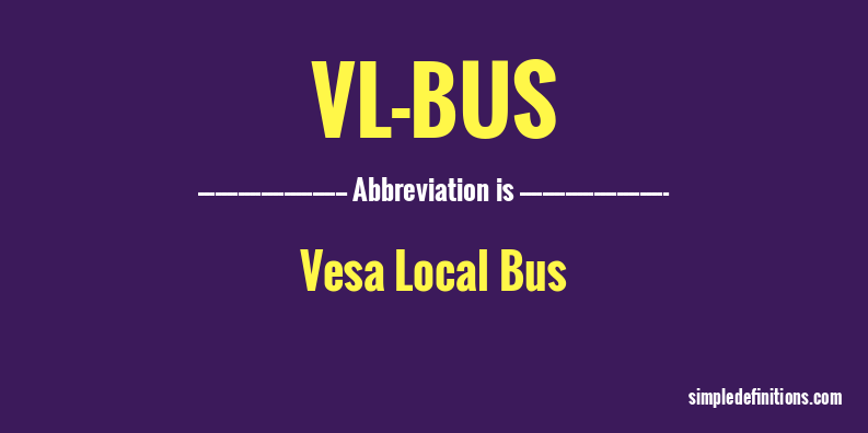 what-does-vl-bus-mean-simpledefinitions