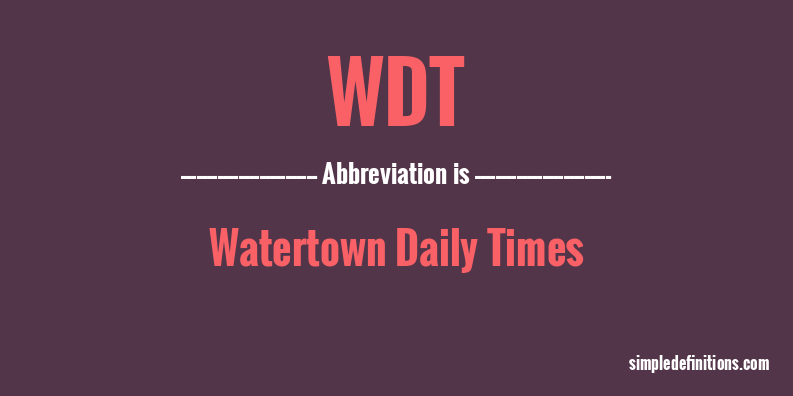 wdt-abbreviation
