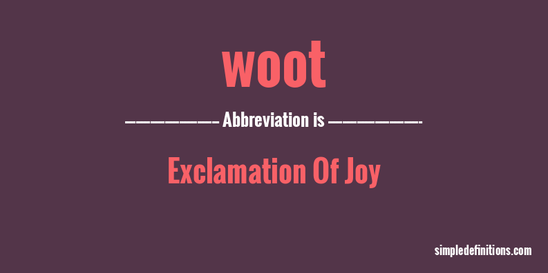 woot-abbreviation