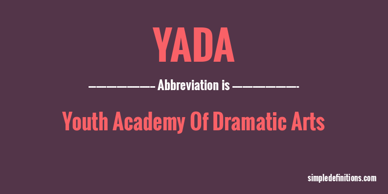 yada-abbreviation