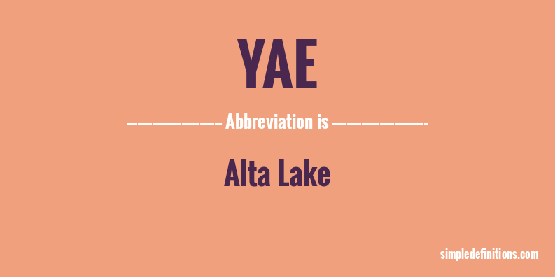 yae-abbreviation