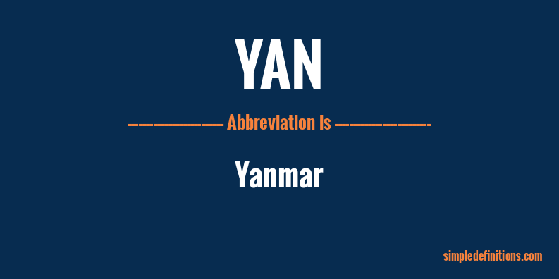 yan-abbreviation