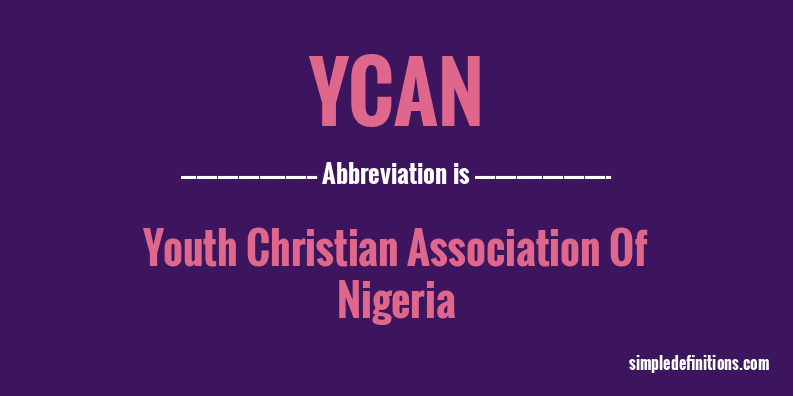 ycan-abbreviation
