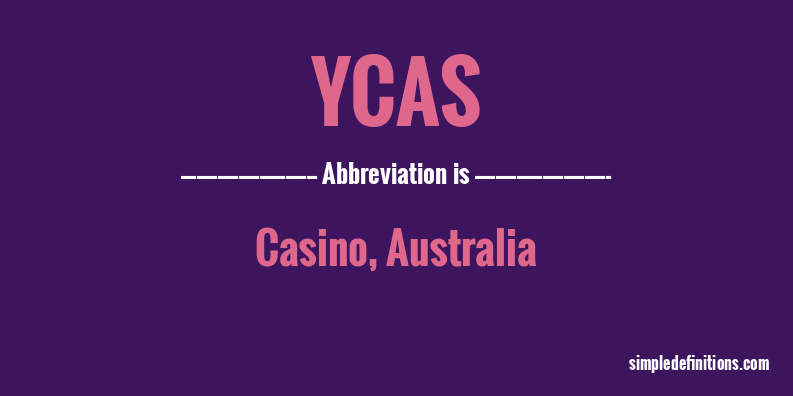ycas-abbreviation