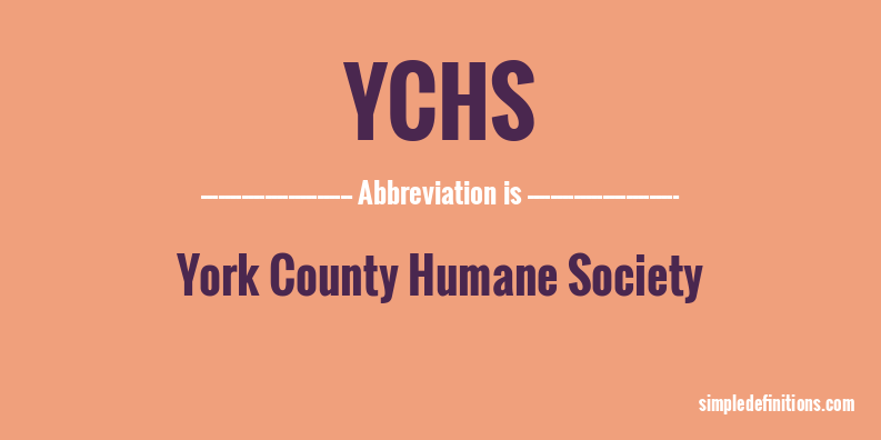ychs-abbreviation