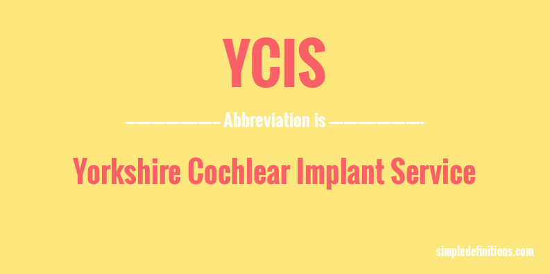 ycis-abbreviation